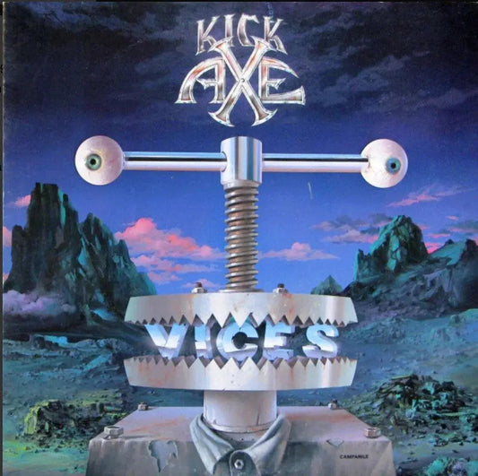 Kick Axe ‎–  Vices - 1984 Original!