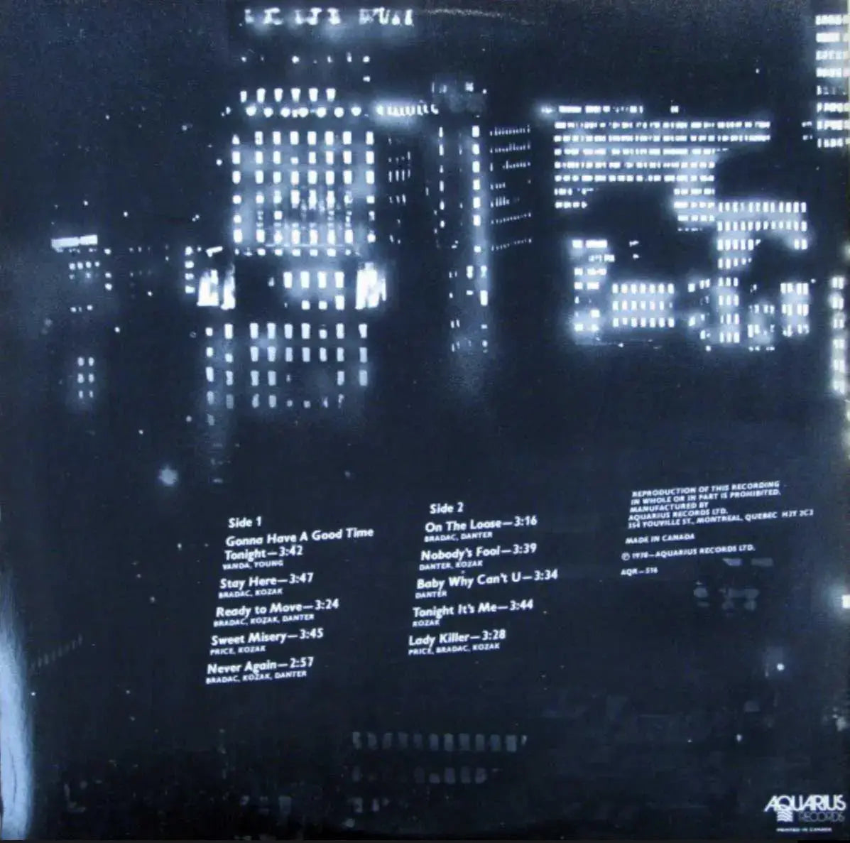 Teaze - On The Loose - 1st Pressing