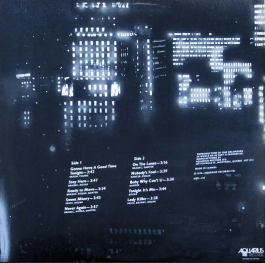 Teaze - On The Loose - 1st Pressing