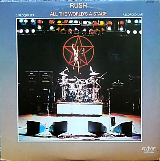 Rush – All The World's A Stage - 1978 Pressing!