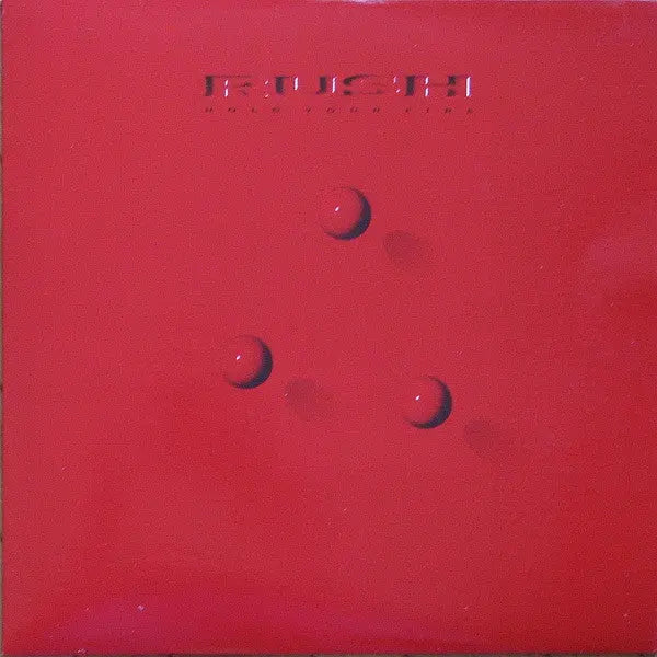 Rush – Hold Your Fire - 1987 Pressing