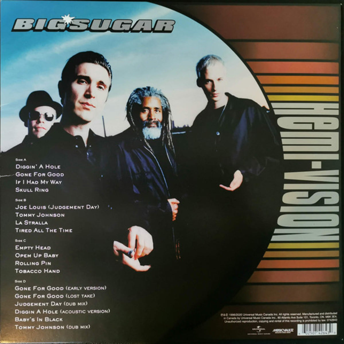 Big Sugar – Hemi-Vision - GREEN / ORANGE VINYL