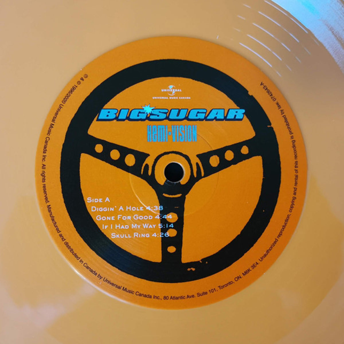 Big Sugar – Hemi-Vision - GREEN / ORANGE VINYL