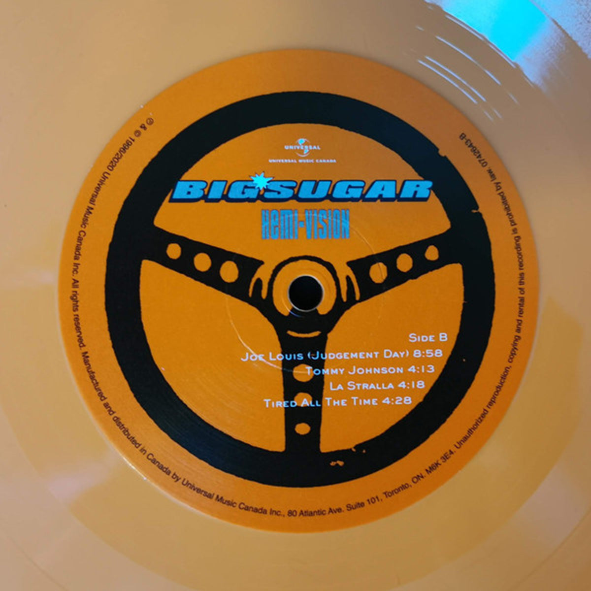 Big Sugar – Hemi-Vision - GREEN / ORANGE VINYL