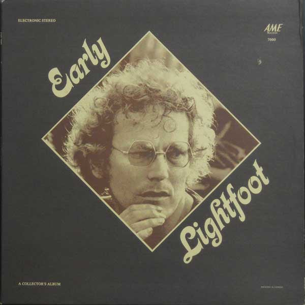 Gordon Lightfoot – Early Lightfoot - 1971 Original