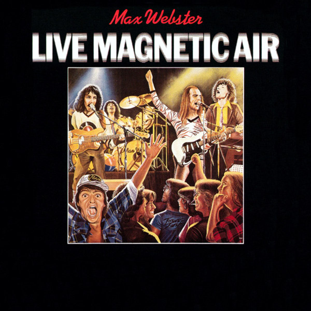 Max Webster – Live Magnetic Air - 1979 Pressing
