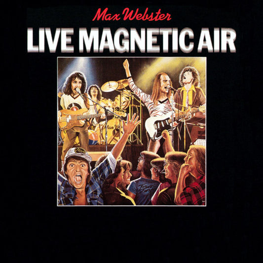 Max Webster – Live Magnetic Air - 1979 Pressing