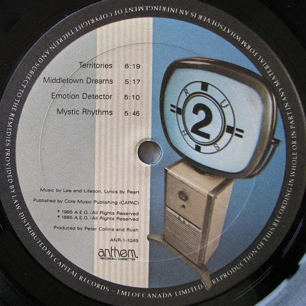 Rush – Power Windows - 1985 Original