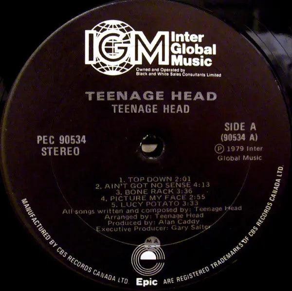 Teenage Head – Teenage Head - 1979 Original