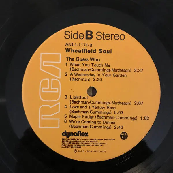 The Guess Who – Wheatfield Soul - Early Pressing