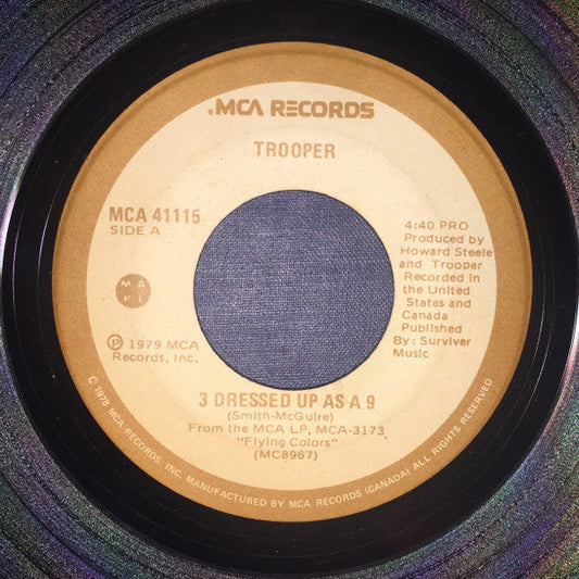 Trooper – 3 Dressed Up As A 9 - 7" Single