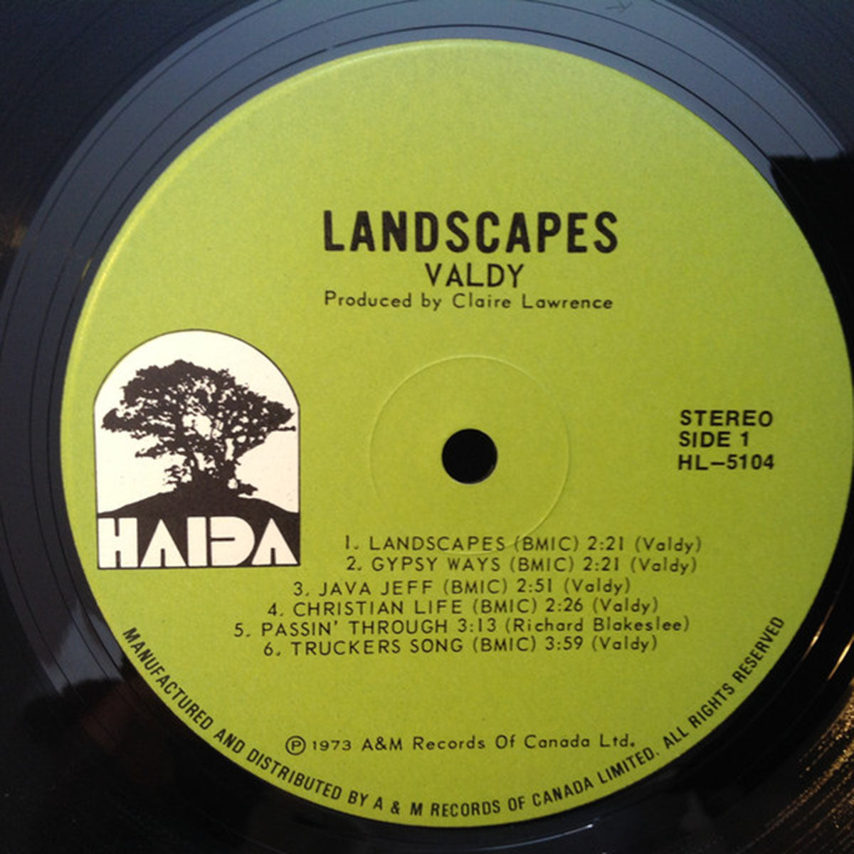 Valdy – Landscapes - 1973 Original!