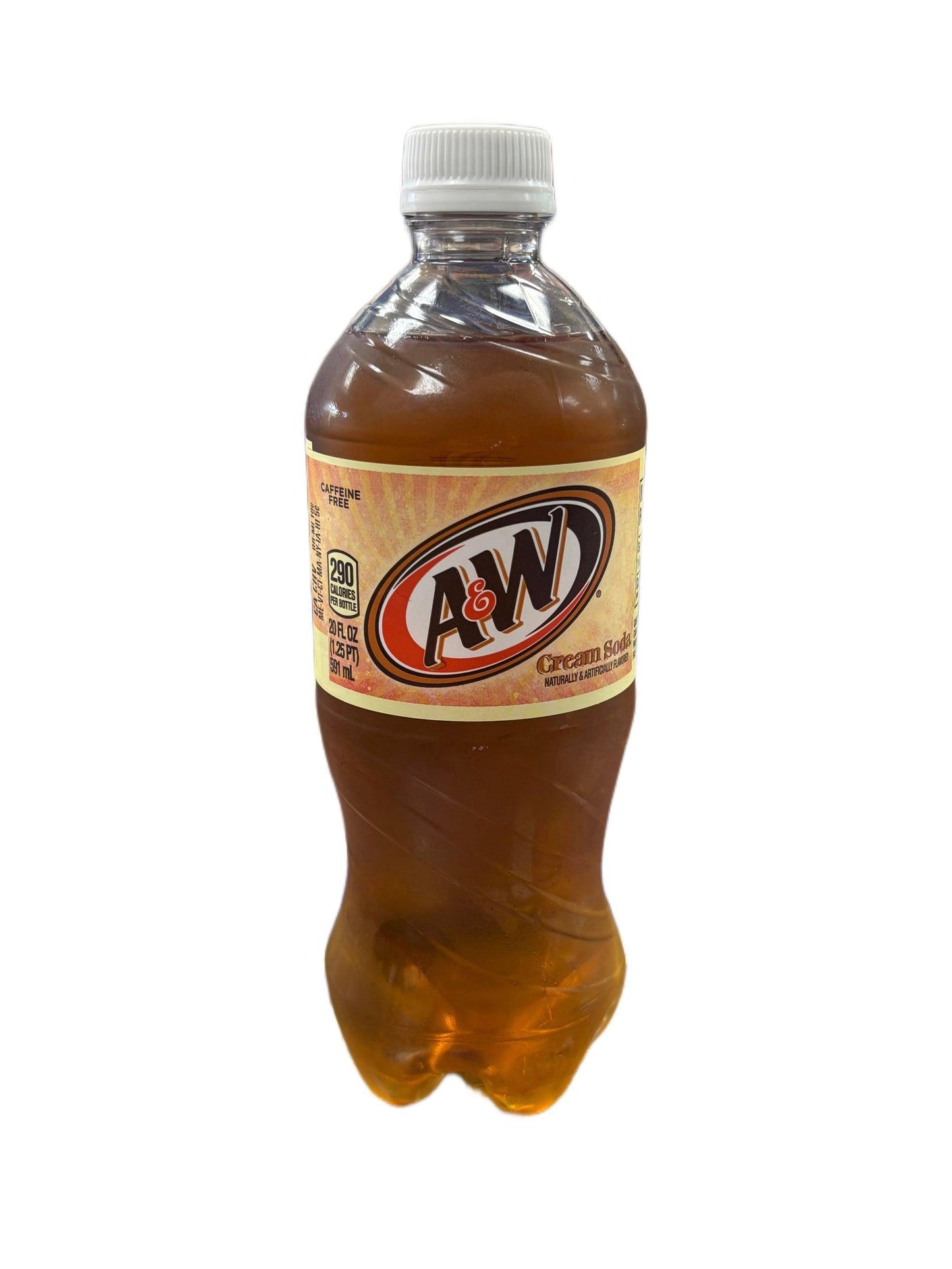 A&W Cream Soda Bottle 591ML