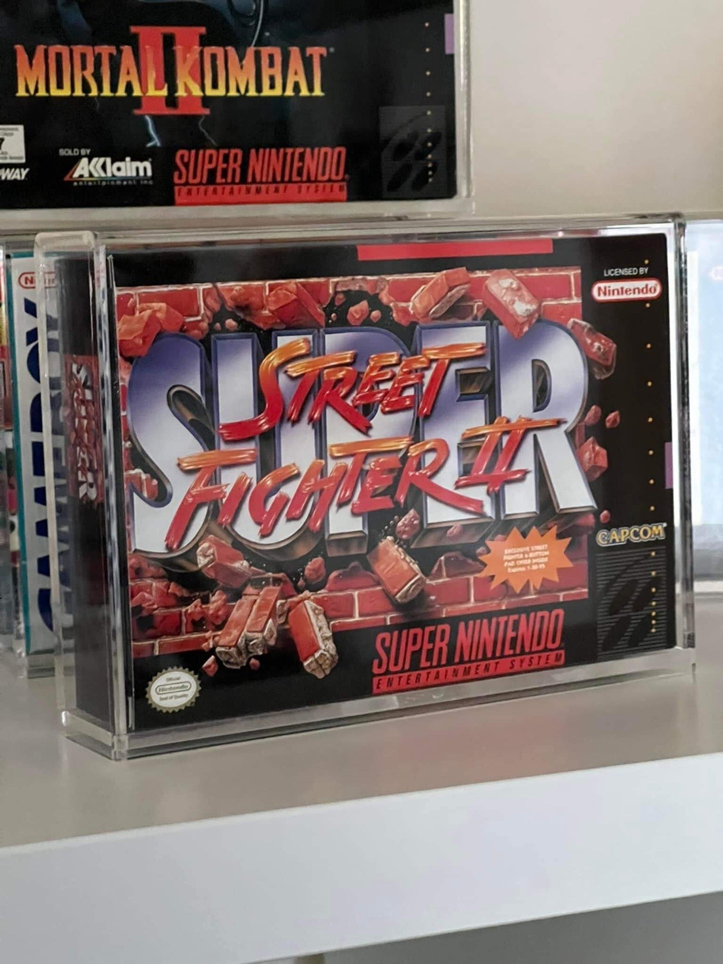 Acrylic Display Protector for SNES Games and N64 Game Box - Pack of 2 - Jack Righteous