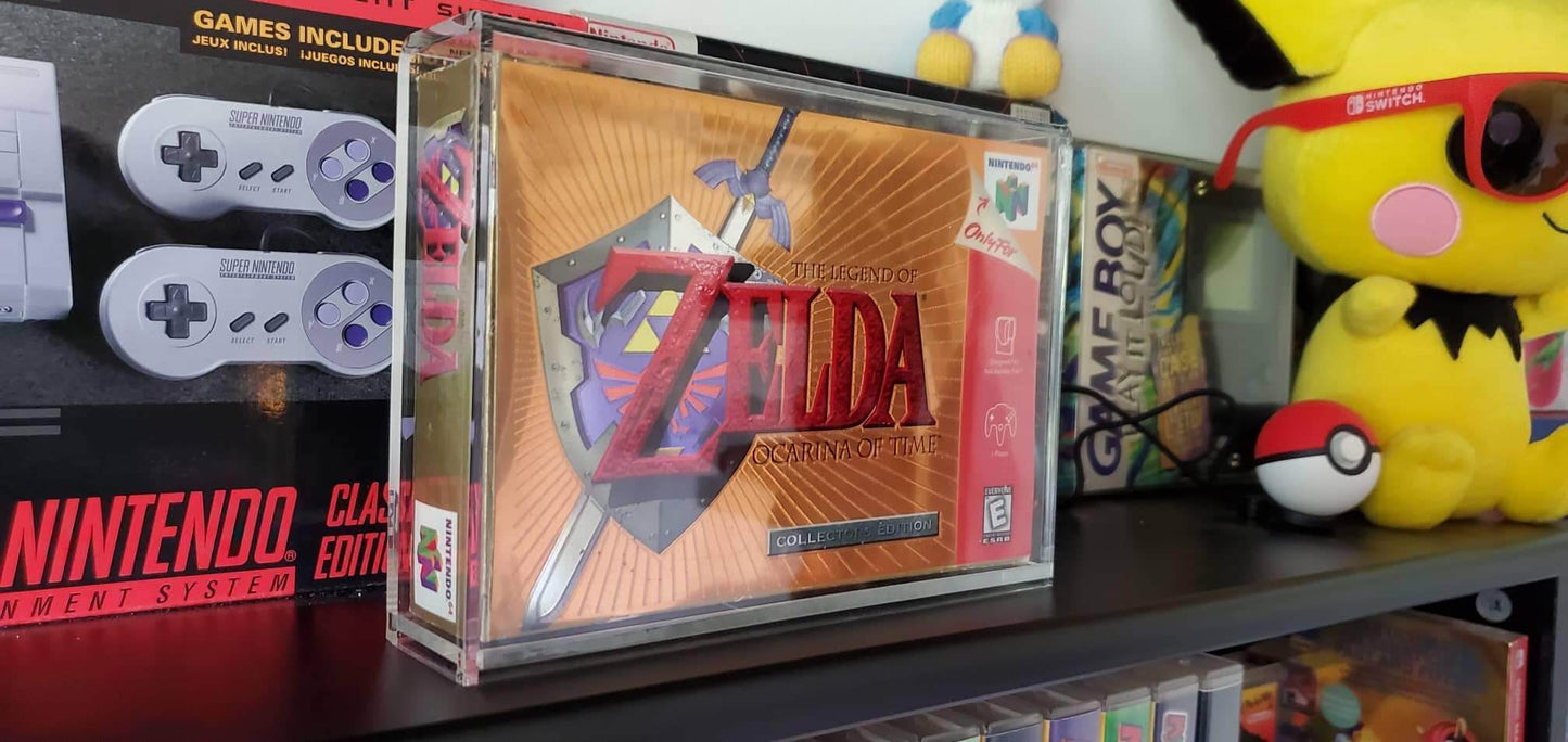 Acrylic Display Protector for SNES Games and N64 Game Box - Pack of 2 - Jack Righteous