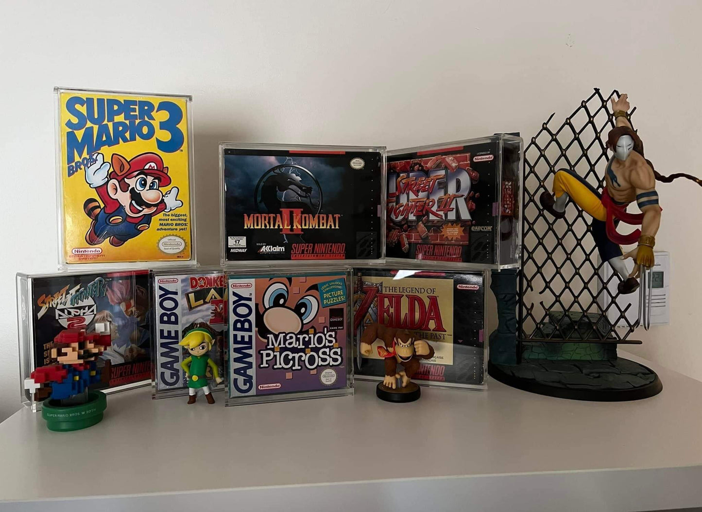 Acrylic Display Protector for SNES Games and N64 Game Box - Pack of 2 - Jack Righteous