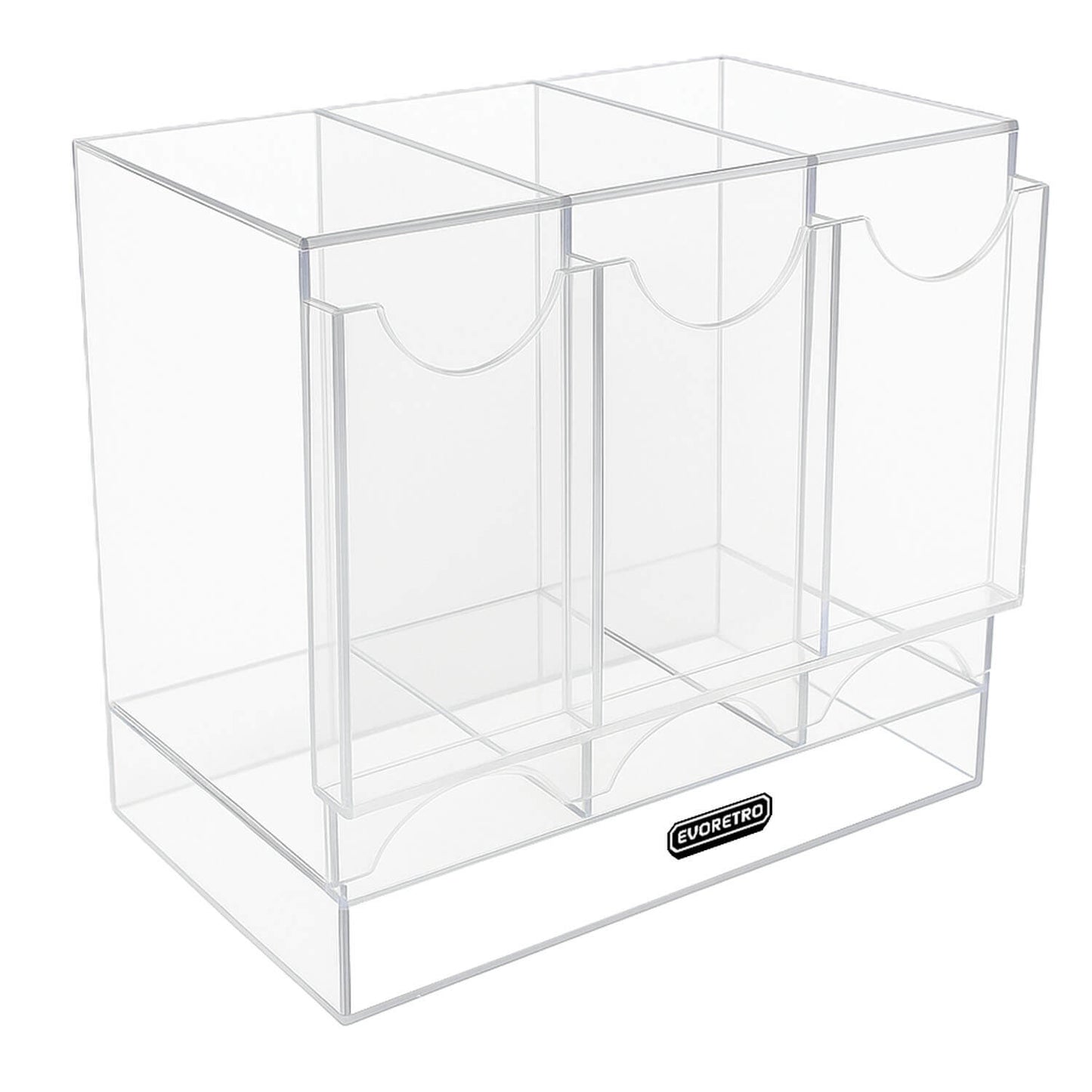 Acrylic Display Stand for Booster DispenserPacks – Retail Counter Unit with Top Shelf - Jack Righteous
