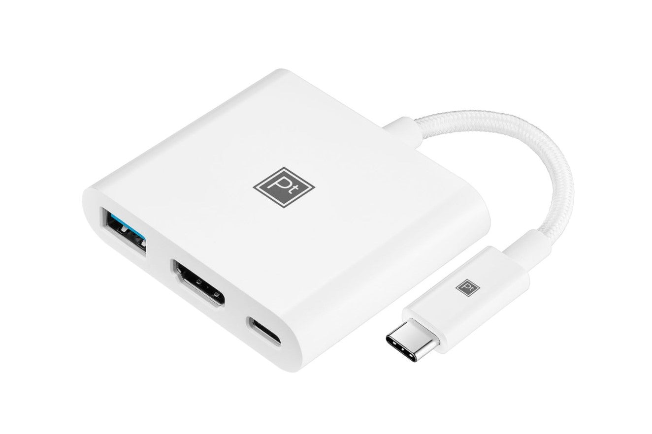 Adaptateur multiport audio/vidéo USB - C de Platinum (PT - AFACHM - C) - Jack Righteous