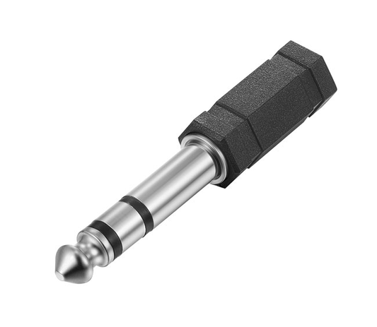 Adaptateur pour casque d'écoute de 3.5mm à 1/4 PO Insignia - Jack Righteous