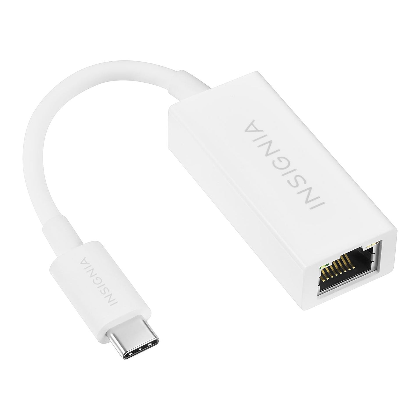Adaptateur USB de type C à Ethernet Gigabit d'Insignia (NS - PUCGE8 - C) - Blanc - Jack Righteous