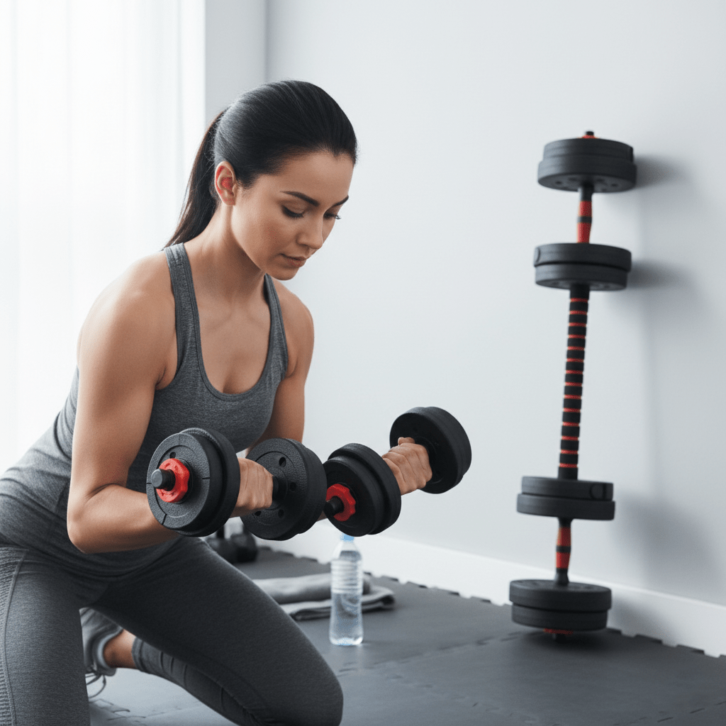 Adjustable Dumbbell Set (Barbell and Dumbbells) - Jack Righteous
