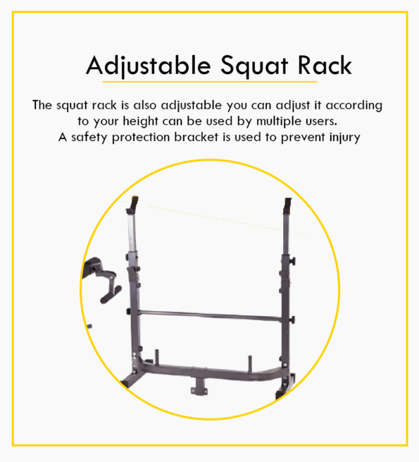 Adjustable Workout Bench with Weight Sets - Jack Righteous