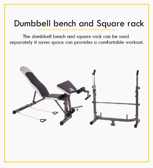 Adjustable Workout Bench with Weight Sets - Jack Righteous