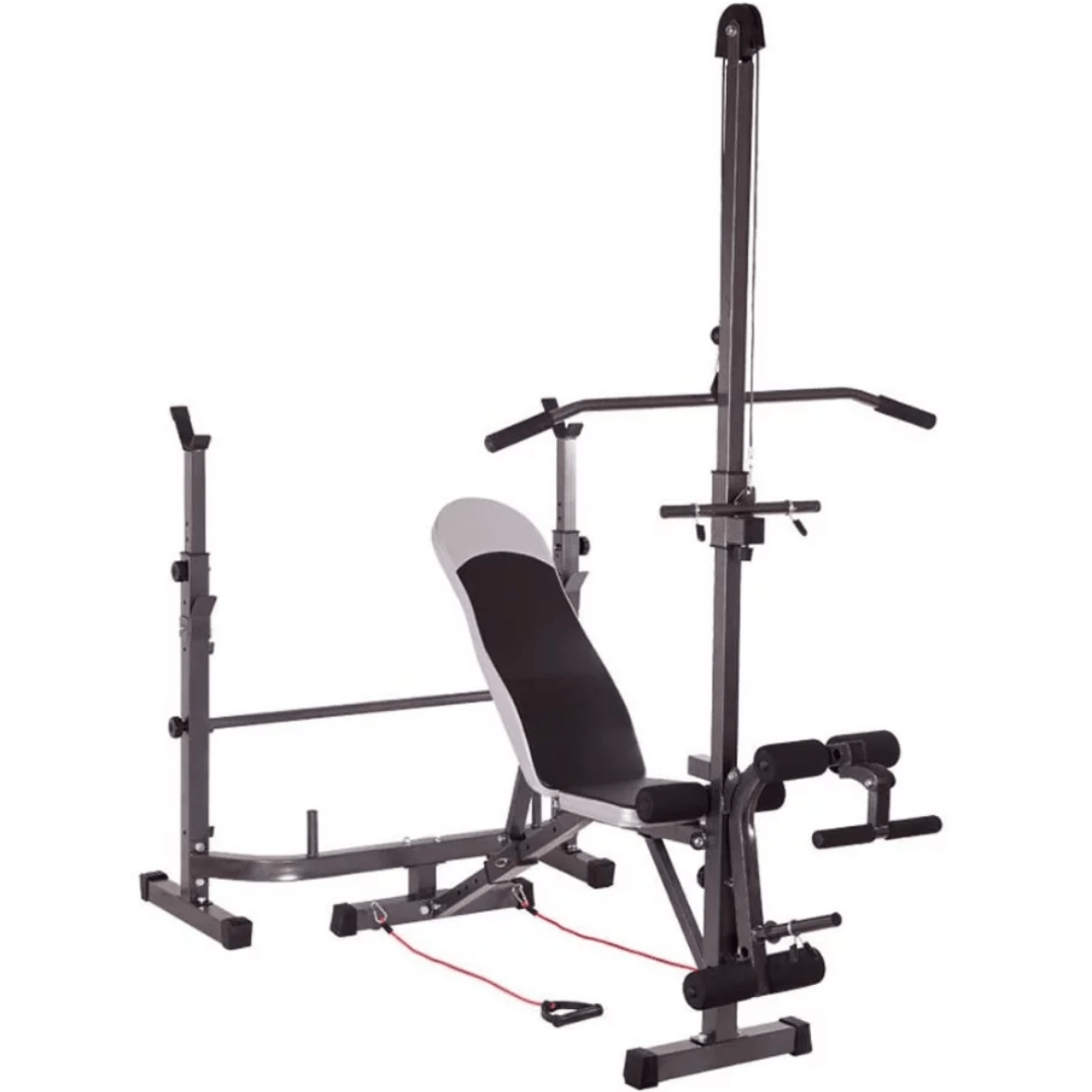 Adjustable Workout Bench with Weight Sets - Jack Righteous