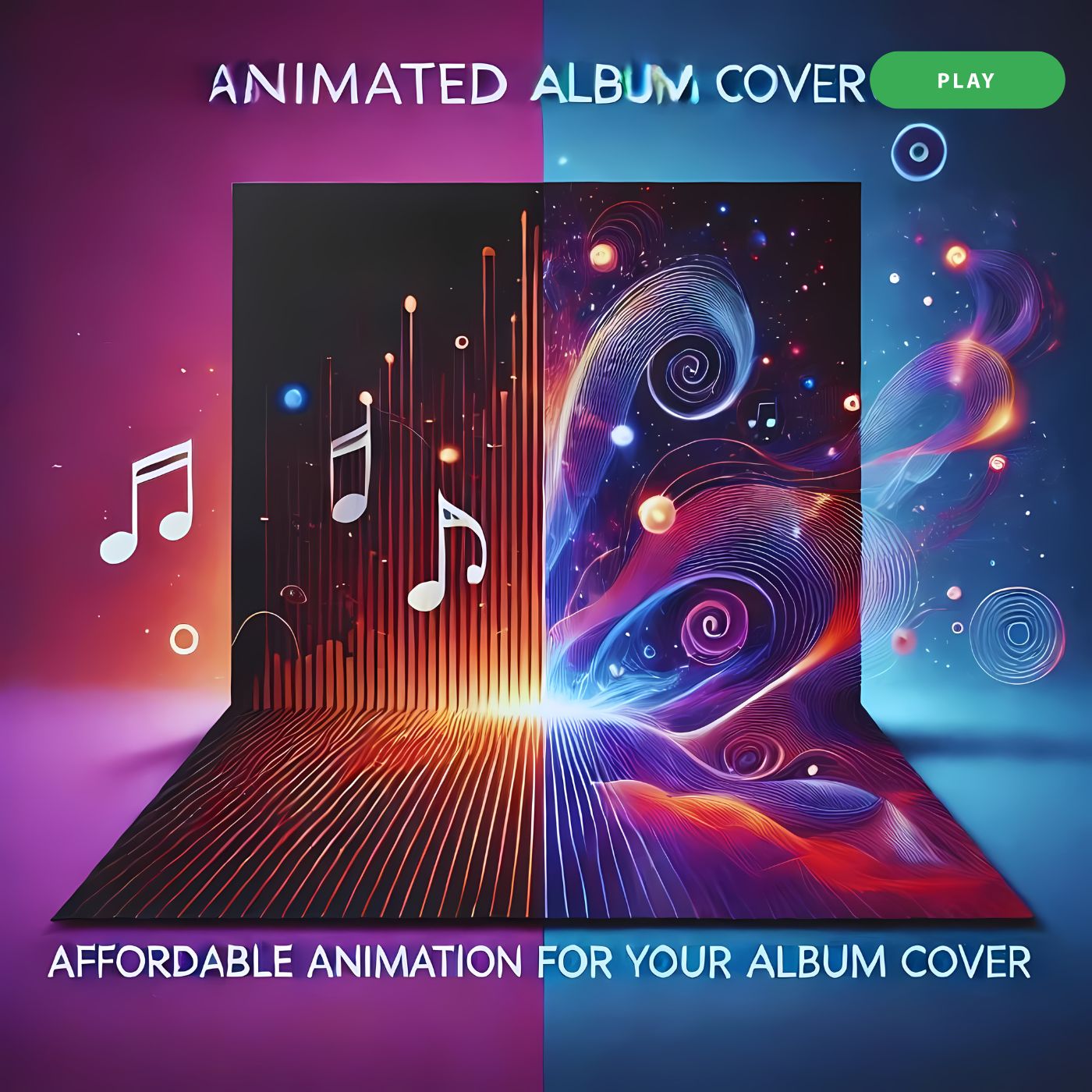 Affordable Animated Album Cover Art – Introductory Offer for Artists - Jack Righteous