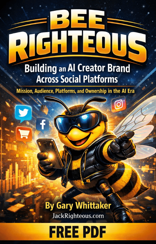 Bee Righteous guide to building an AI creator brand across social platforms with clearer identity and content strategy