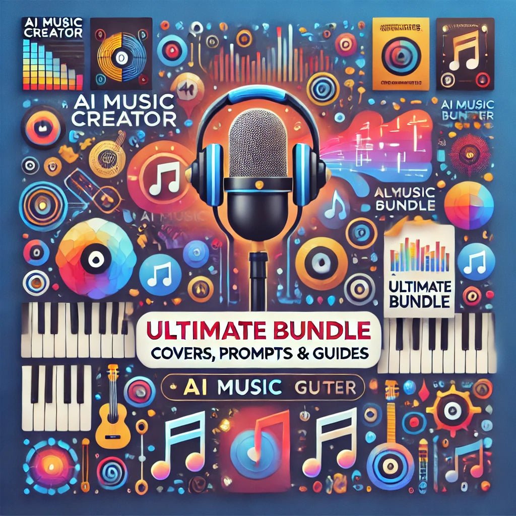 AI Music Creator Ultimate Bundle: Covers, Prompts & Guides - Jack Righteous