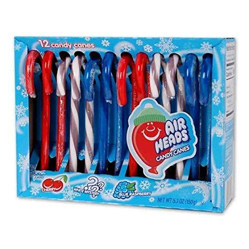 Airheads Christmas Candy Canes - 12 Count