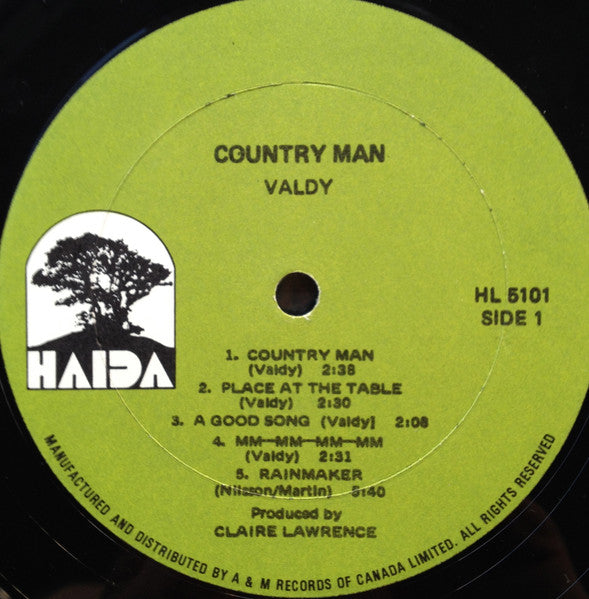 Valdy – Country Man - 1972