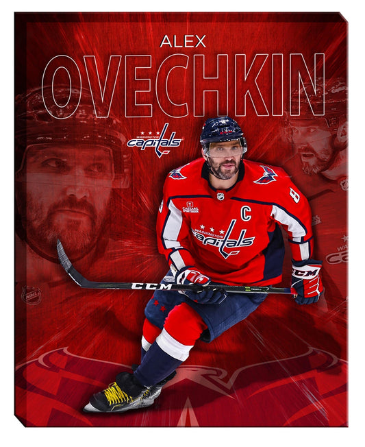 Alexander Ovechkin 16x20 Canvas Collage Capitals - V - Jack Righteous