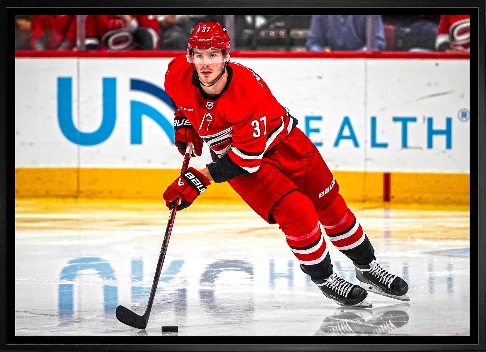Andrei Svechnikov 20x29 Framed Canvas Carolina Hurricanes - Jack Righteous