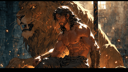 Anime - Style Jesus Art Collection - 16:9 Digital Downloads - Jack Righteous