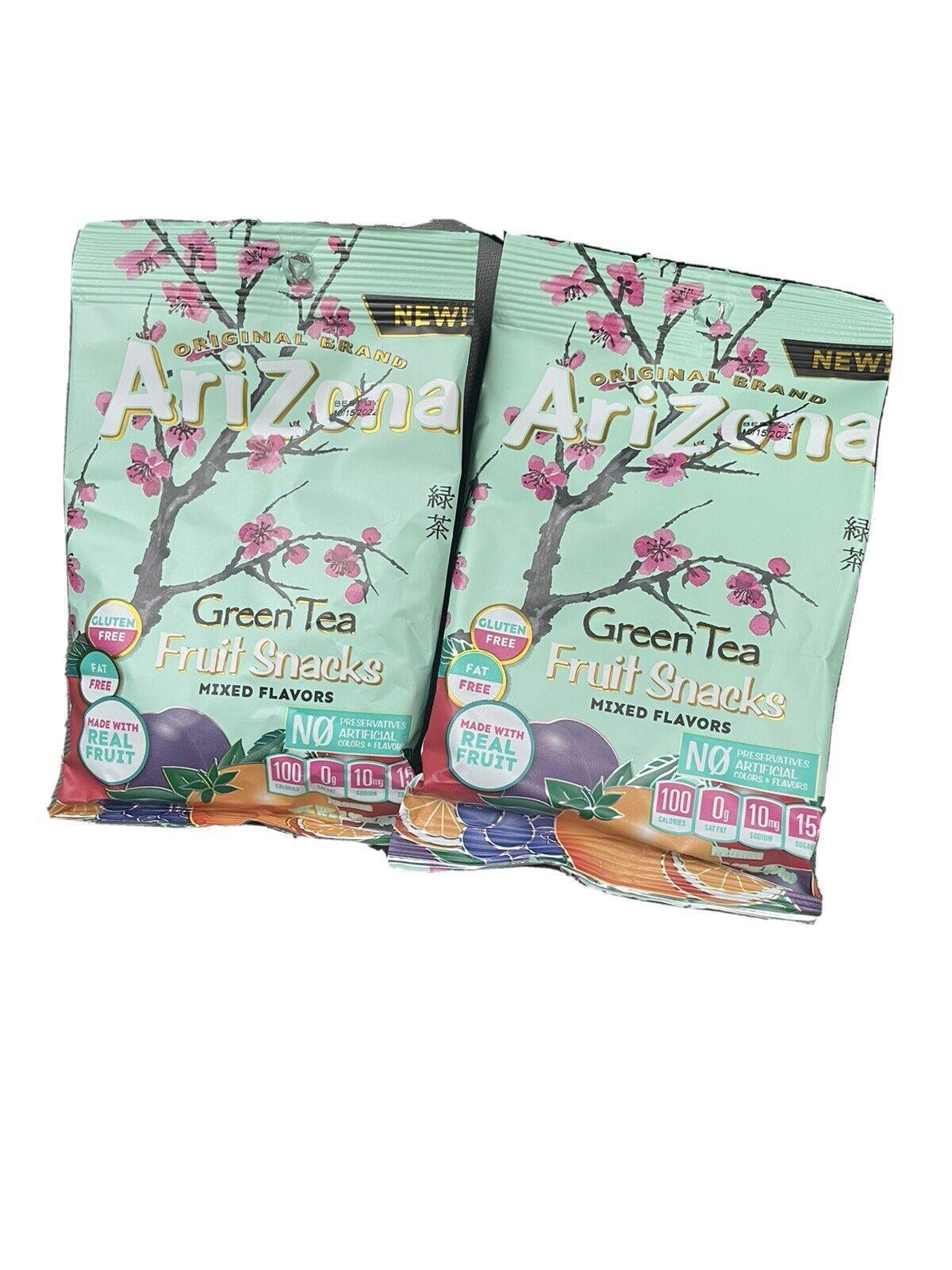 Arizona Green Tea Fruit Snacks Candy Bag 5OZ - U.S Edition