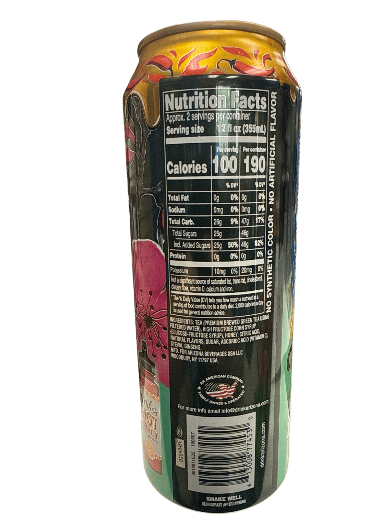 Arizonas Spicy Watermelon With Mikes Hot Honey 650ML - U.S Edition - Jack Righteous