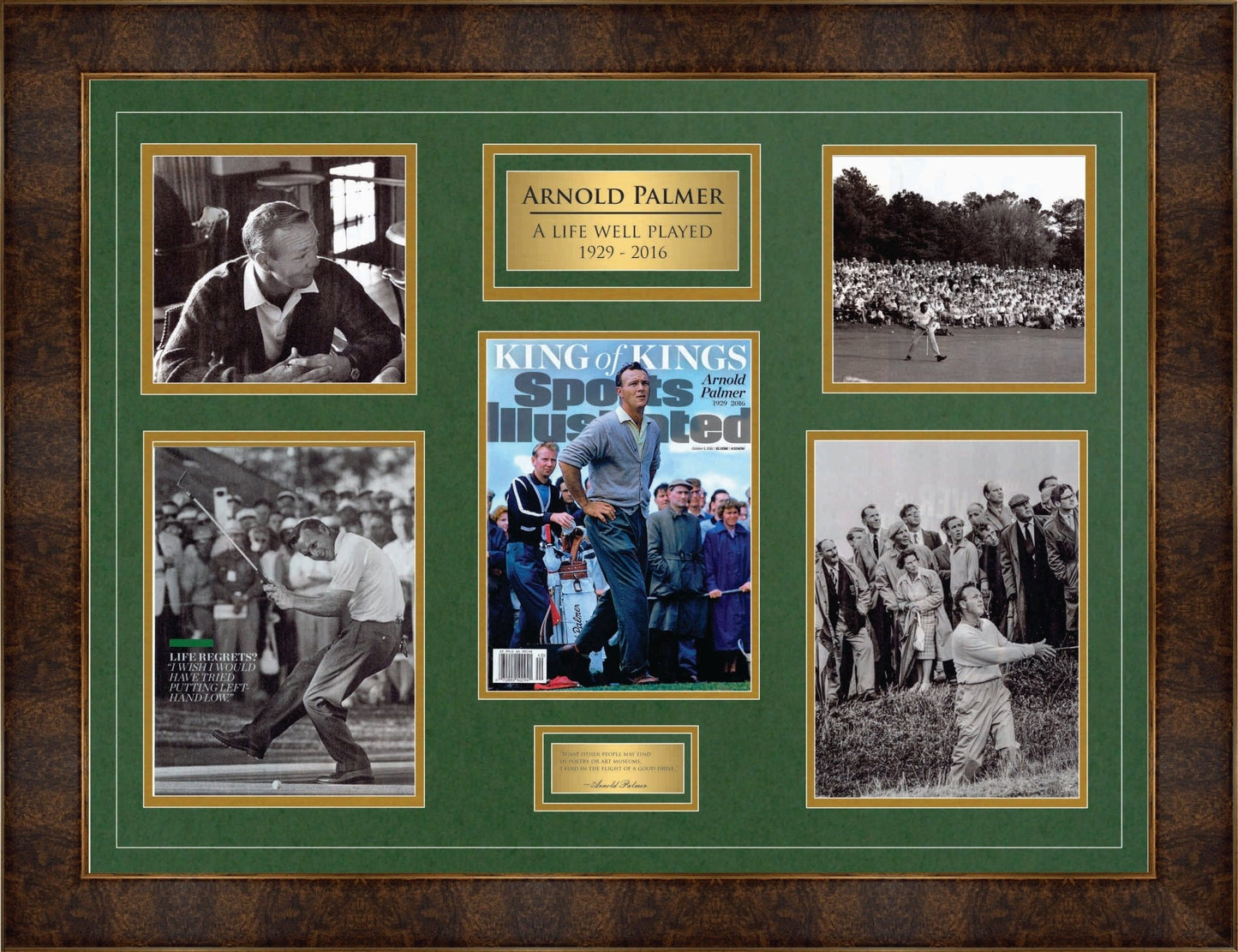 Arnold Palmer Framed Sports Illustrated Collage - Jack Righteous