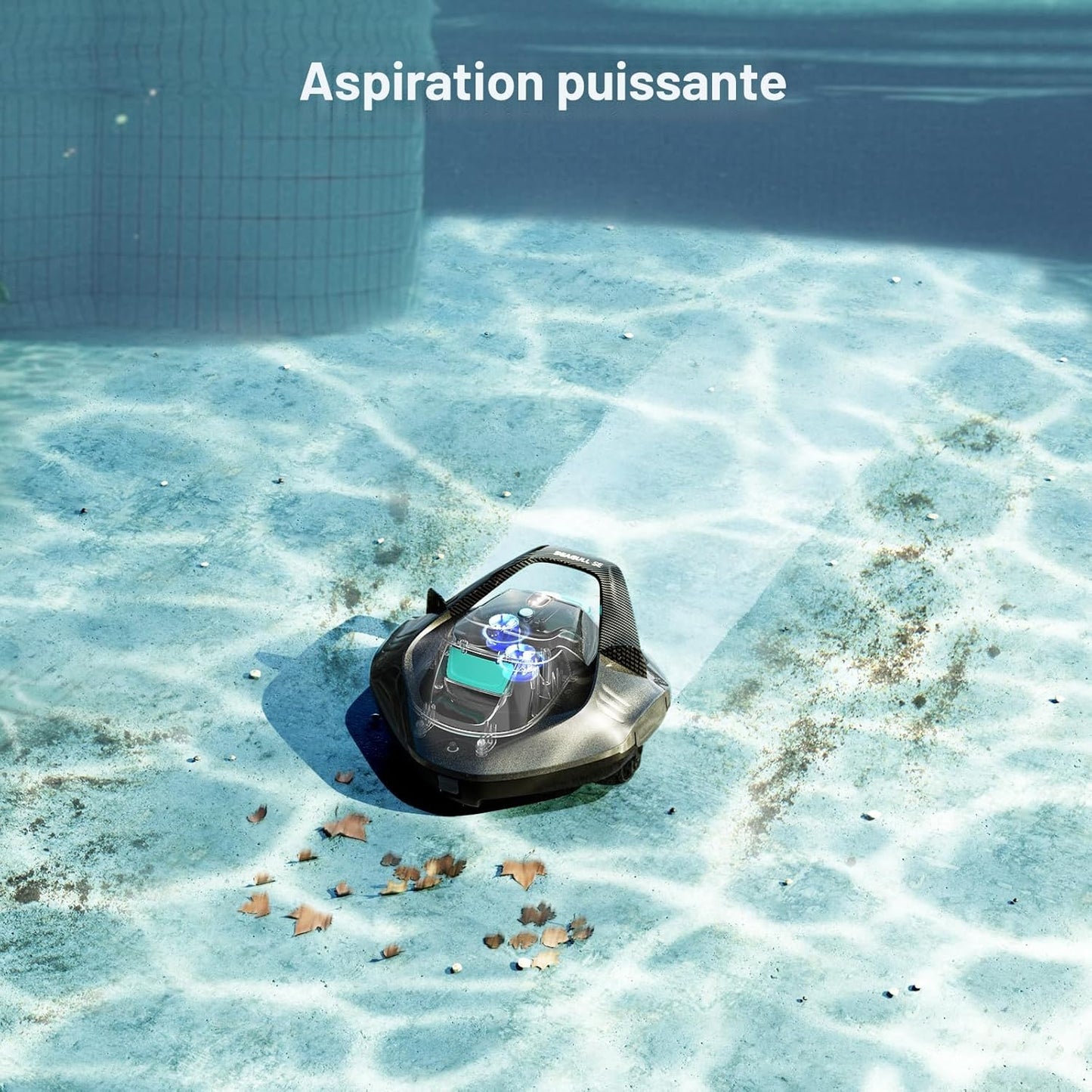 Aspirateur Robot nettoyeur de piscine sans fil AIPER Seagull SE pour les piscines plates hors sol/creusées jusqu'à 12 m - Jack Righteous