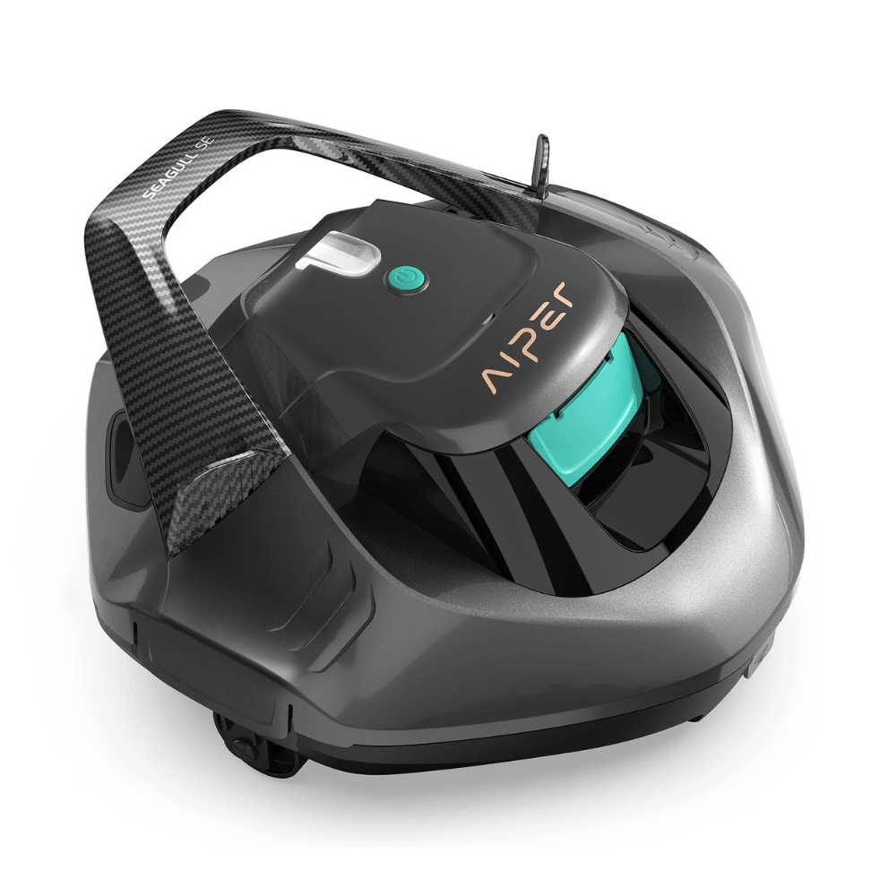 Aspirateur Robot nettoyeur de piscine sans fil AIPER Seagull SE pour les piscines plates hors sol/creusées jusqu'à 12 m - Jack Righteous