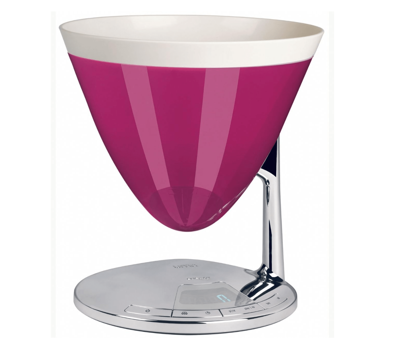 Balance de Cuisine Numérique BUGATTI Uma avec Minuteur, Affichage Électronique, Bol de pesée Amovible, Capacité Maximale 3 kg, Design Élégant - Jack Righteous