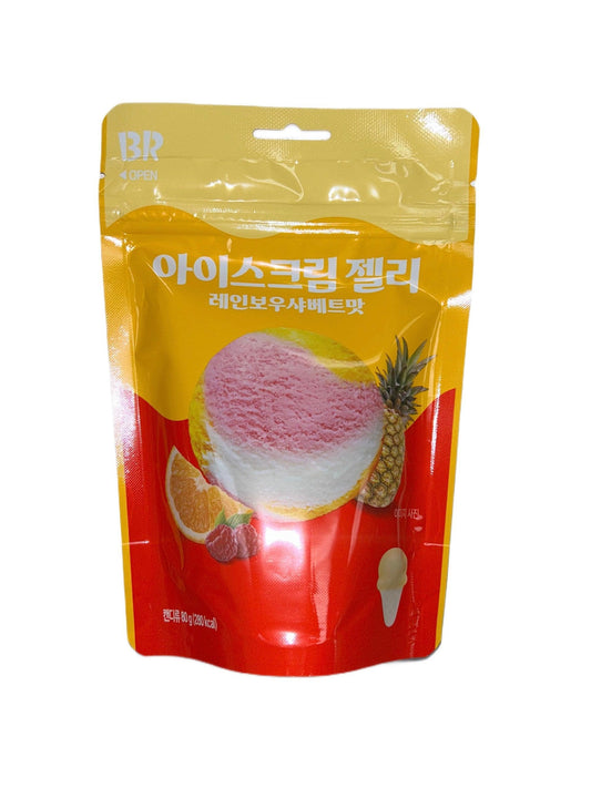 Baskin Robbin Rainbow Sherbet 80G (Korean)