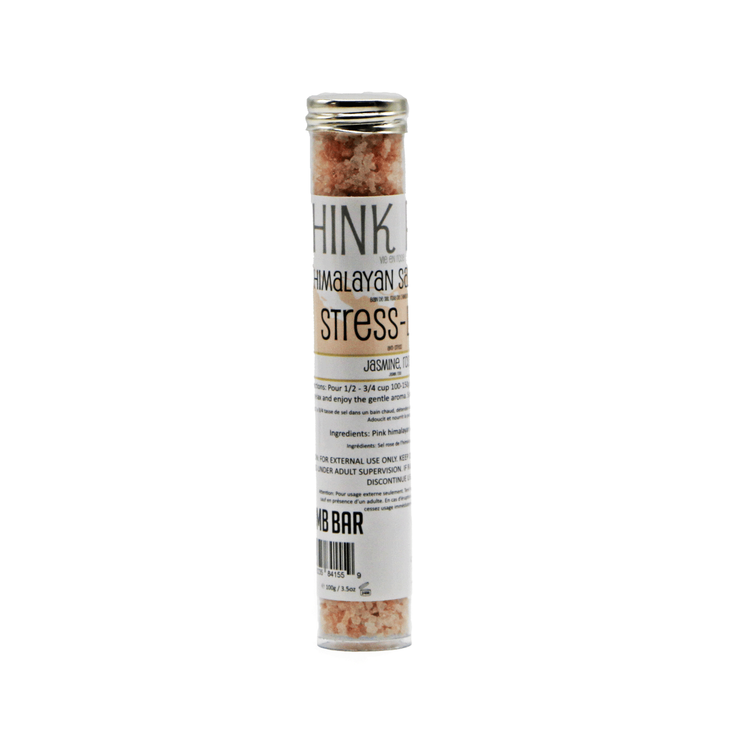 Bath Soak - Think Pink Himalayan Pink Salt Detox - Jack Righteous