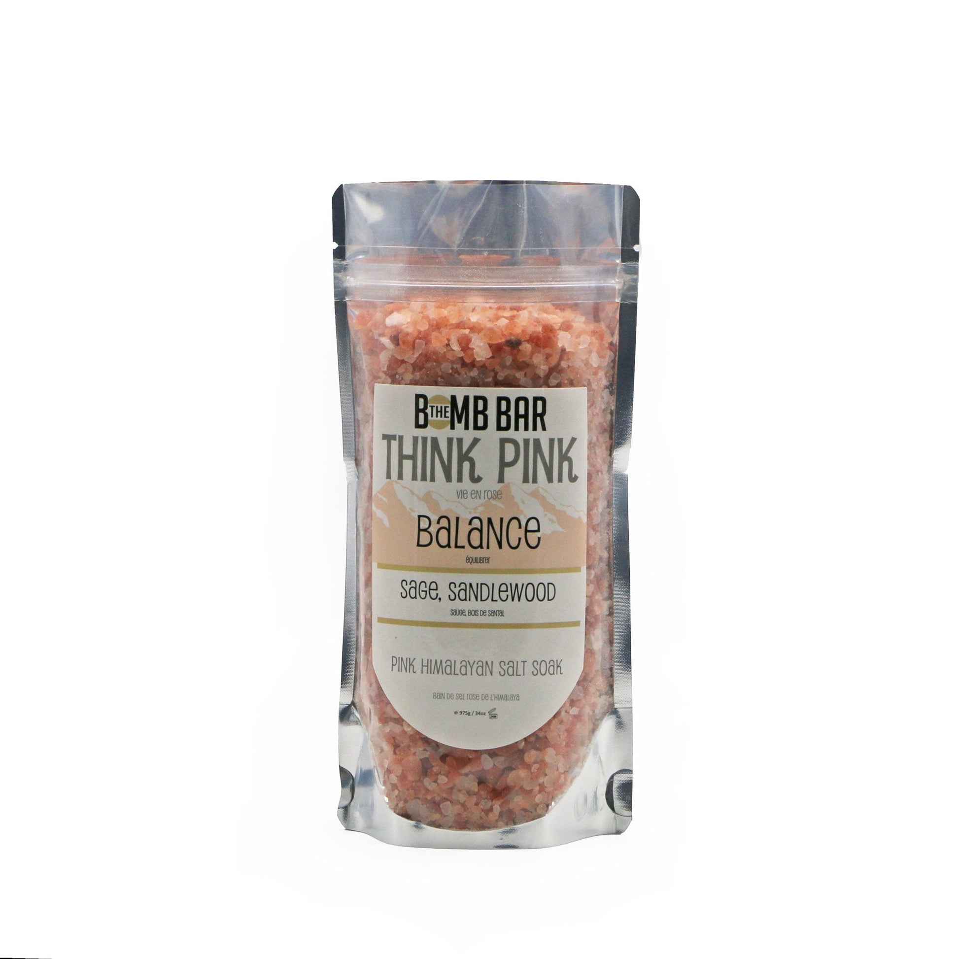 Bath Soak - Think Pink Himalayan Pink Salt Detox - Jack Righteous