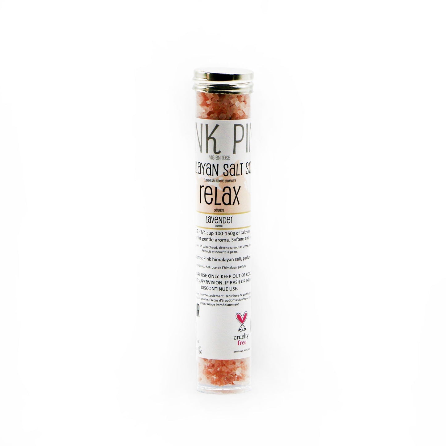 Bath Soak - Think Pink Himalayan Pink Salt Detox - Jack Righteous