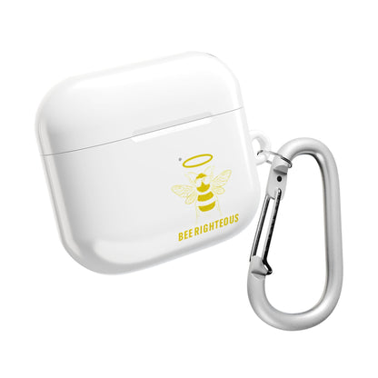 Nature Lover Gift: Bee-Themed AirPod Cases - Cute Tech Accessories for Music Lovers, Fun Gift Idea - Jack Righteous