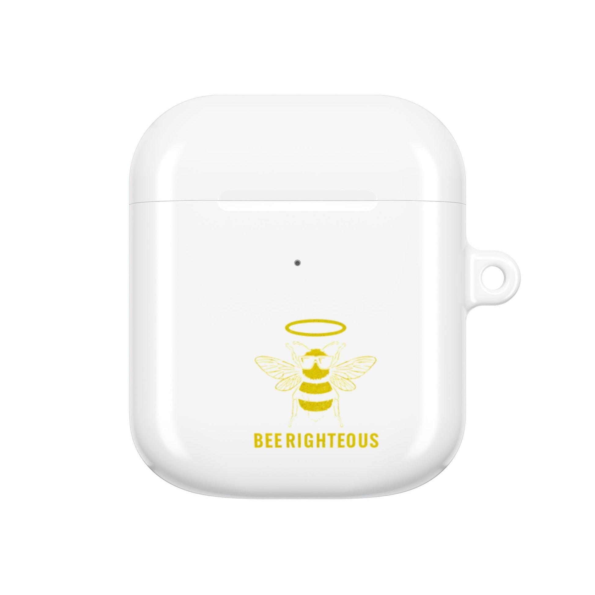 Nature Lover Gift: Bee-Themed AirPod Cases - Cute Tech Accessories for Music Lovers, Fun Gift Idea - Jack Righteous