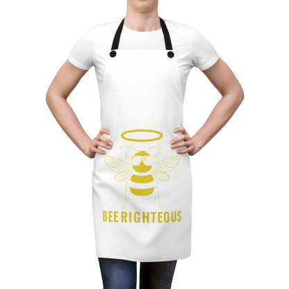 Bee Lover Apron: Cute Cooking Gift & Kitchen Decor Must-Have - Jack Righteous