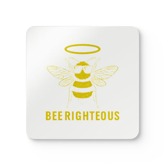 Bee-utiful Honeycomb Coaster Set: Cute Bee Decor & Kitchen Accessory - Jack Righteous